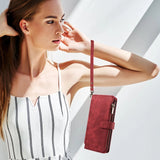 PU Leather Phone Flip Wallet Style Case for IPhone