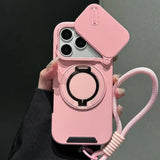Drop-proof case with sliding camera cover For iPhone