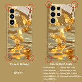 Gold Butterfly Beautiful case For Samsung