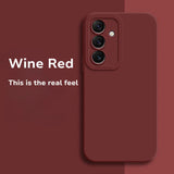Liquid Silicone Silky Smooth Classic Phone Case for Samsung