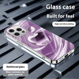 Creative Electroplated Apple Pattern Phone Case For iPhone