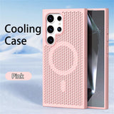 Magnetic Heat Dissipation Shockproof Case For Samsung