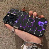 Creative Honeycomb shockproof Case For iPhone
