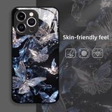 Luxury Crystal Butterfly Case For iPhone