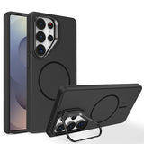 Lens Holder Magnetic Charging and Shockproof Phone Case for Samsung
