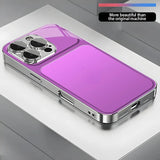 Original Electroplated glass Case For iPhone