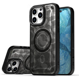 Camouflage Magnetic Lens invisible bracket Case for iPhone