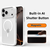 Luxury Orange Matte Transparent Phone Case For iPhone