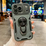 Luxury Invisible Ring Holder Protective Case For iPhone