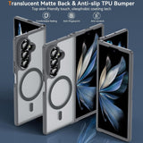 Matte Magnetic Shockproof Case For Samsung Z Fold