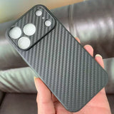 0.3mm Ultra Thi Carbon Fiber Pattern Matte Hard Case for iPhone