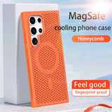 Magnetic Heat Dissipation Shockproof Case For Samsung