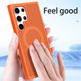 Magnetic Heat Dissipation Shockproof Case For Samsung