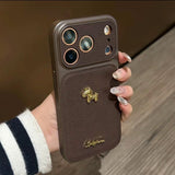 The Year of the Horse Retro leather-textured pony case for iPhone