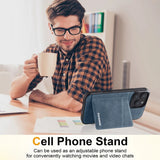 Wallet-style genuine leather phone case For iPhone