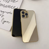 Electroplated Mirror-Finish Shockproof Phone Case for IPhone