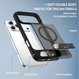 Magnetic Foldable Stand  Shockproof Case for iPhone