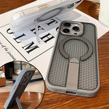 Electroplating  Magnetic Cooling Anti-fall case for iPhone