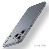 Slim Matte Hard PC Case For iPhone