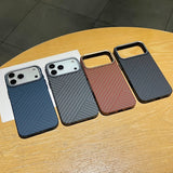 Aramid Fiber Magnetic Phone Case with Skin-Friendly Feel For iPhone
