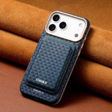 Luxurious retro detachable magnetic card holder phone case For iPhone