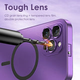 Aluminum Alloy Magnetic Protective Case (MagSafe Compatible) For iPhone