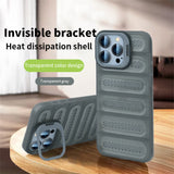 Invisible bracket coolingprotective case a Case for iPhone
