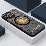 Astronaut Wireless Charging Matte Acrylic Hard Case For iPhone