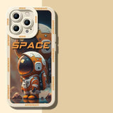 Astronauts Shockproof Case For iPhone