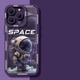 Astronauts Shockproof Case For iPhone