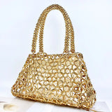 Bling Crystal Diamond Hollow Tote Handbag