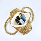 Bling Crystal Diamond Hollow Tote Handbag