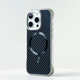 Carbon Fiber Borderless Wireless Charging Case for iPhone
