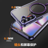 Shockproof Transparent Magnetic Case For Samsung galaxy