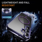 Shockproof Transparent Magnetic Case For Samsung galaxy