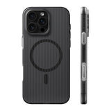 Corrugated Pattern Non-slip Magnetic Matte Case For iPhone