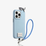 Cute Cat All-Inclusive 3D Anti-Fall Lanyard Case For iPhone