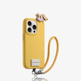 Cute Cat All-Inclusive 3D Anti-Fall Lanyard Case For iPhone