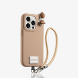 Cute Cat All-Inclusive 3D Anti-Fall Lanyard Case For iPhone