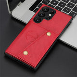 Leather Wallet Card Slot Stand Holder Case For Samsung Galaxy