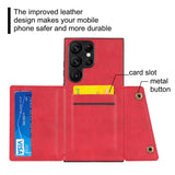 Leather Wallet Card Slot Stand Holder Case For Samsung Galaxy