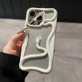 Luxury 3D Snake Hollow Heat Dissipate Case For iPhone
