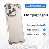 Luxury Aluminum Irregular Aromatherapy Bare Metal Feel Resistant to Falling Case For Iphone
