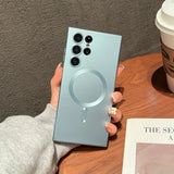 Luxury Soft Magnetic Case For Samsung Galaxy