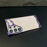 Luxury Irregular Frameless Aluminum Alloy Case For Samsung