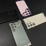Luxury Irregular Frameless Aluminum Alloy Case For Samsung