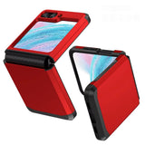Luxury Silicone Hinge Full Package Phone Case For Samsung Z Flip