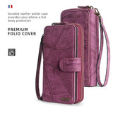 Detachable Flip Business Wallet Leather Case For Iphone