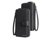 Detachable Flip Business Wallet Leather Case For Iphone