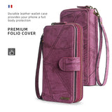 Detachable Flip Business Wallet Leather Case For Iphone